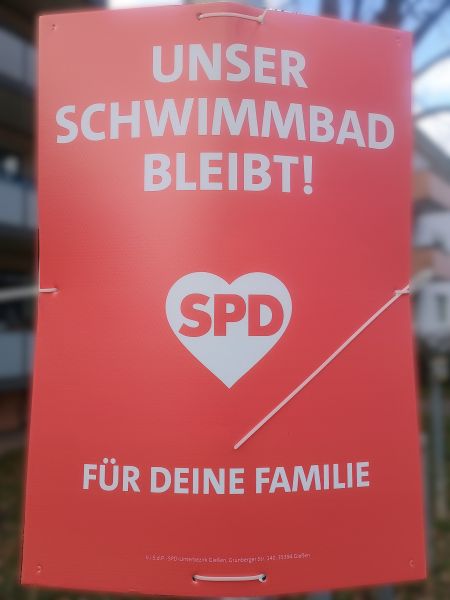 Datei:Wahlplakat „UNSER SCHWIMMBAD BLEIBT!“ (SPD).jpg